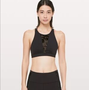 Lululemon Flocked Energy Bra